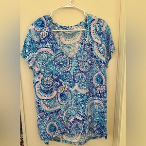 Lilly Pulitzer ladies top size large